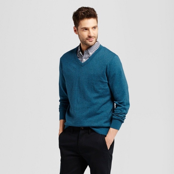 teal sweater mens